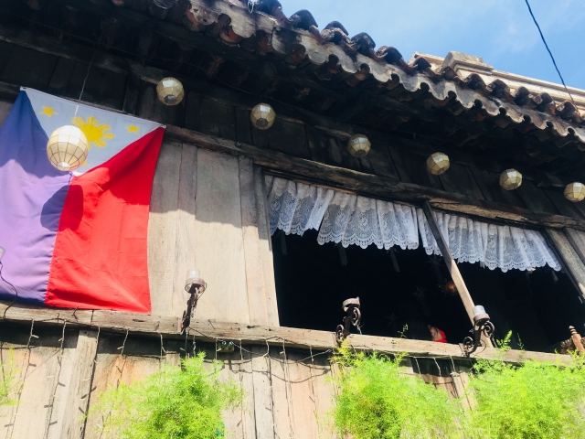 フィリピンの古い住宅